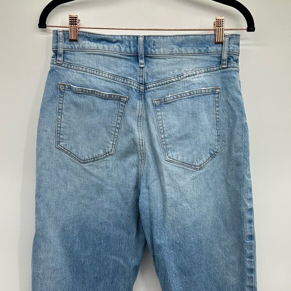 LOFT High Waist Light Wash Boyfriend Jeans 26 - Picture 3 of 6